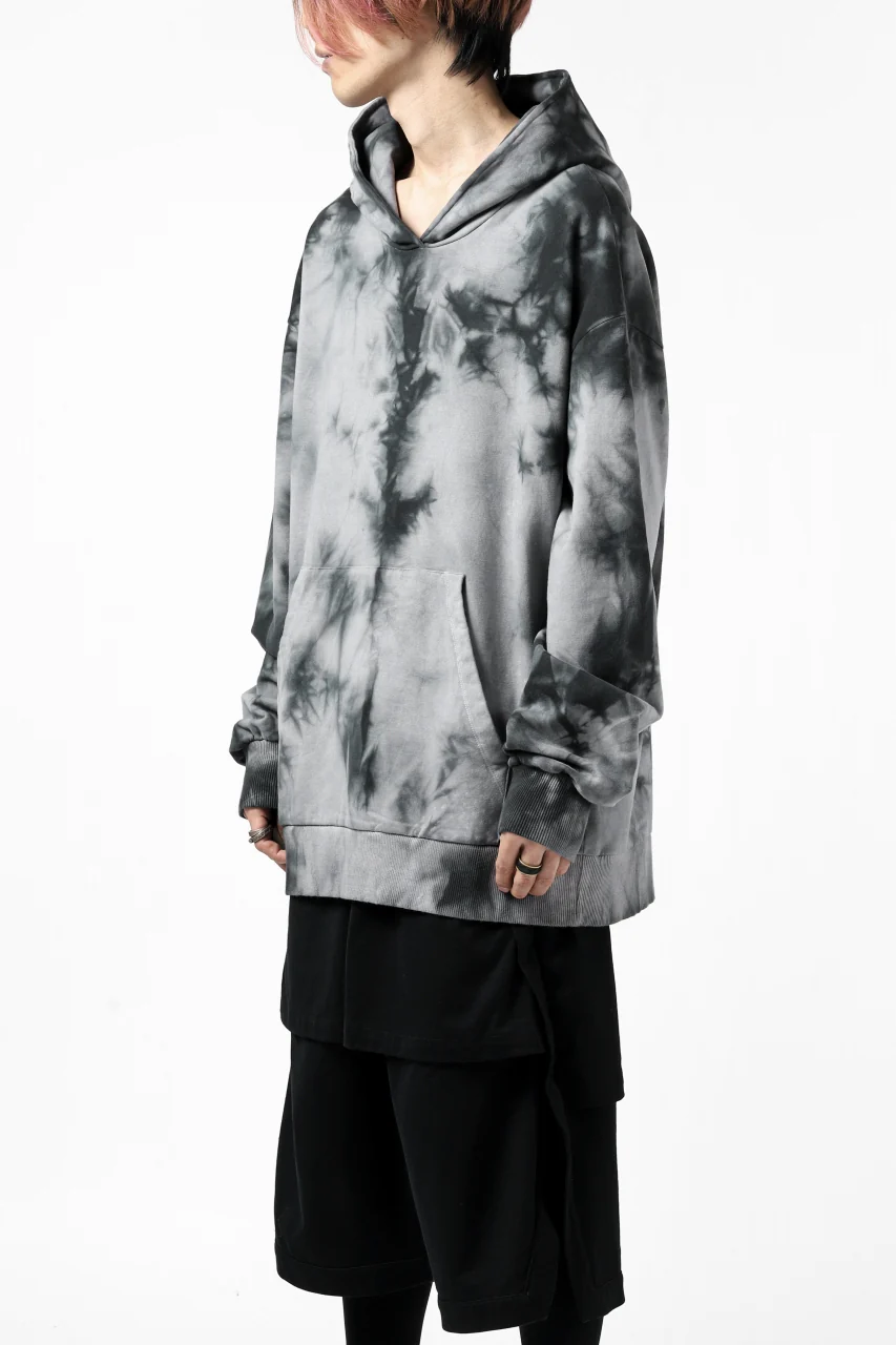 thomkrom DYEING SWEATSHIRT HOODIE / FRENCH TERRY ORGANIC (MARBLE T109) - Image 12