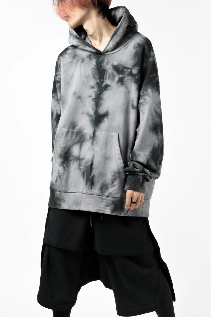 thomkrom DYEING SWEATSHIRT HOODIE / FRENCH TERRY ORGANIC (MARBLE T109) - Image 15