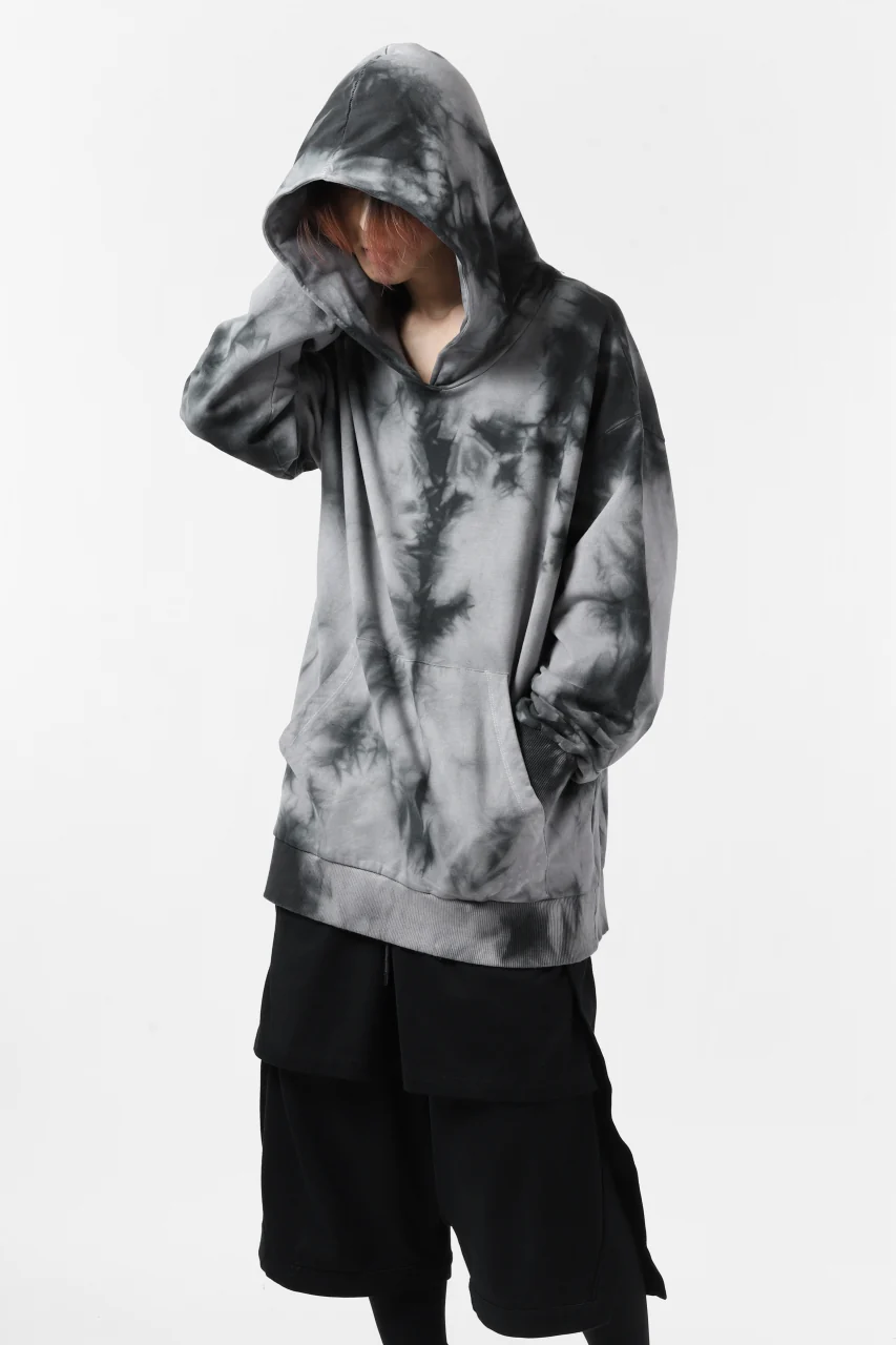 thomkrom DYEING SWEATSHIRT HOODIE / FRENCH TERRY ORGANIC (MARBLE T109) - Image 16