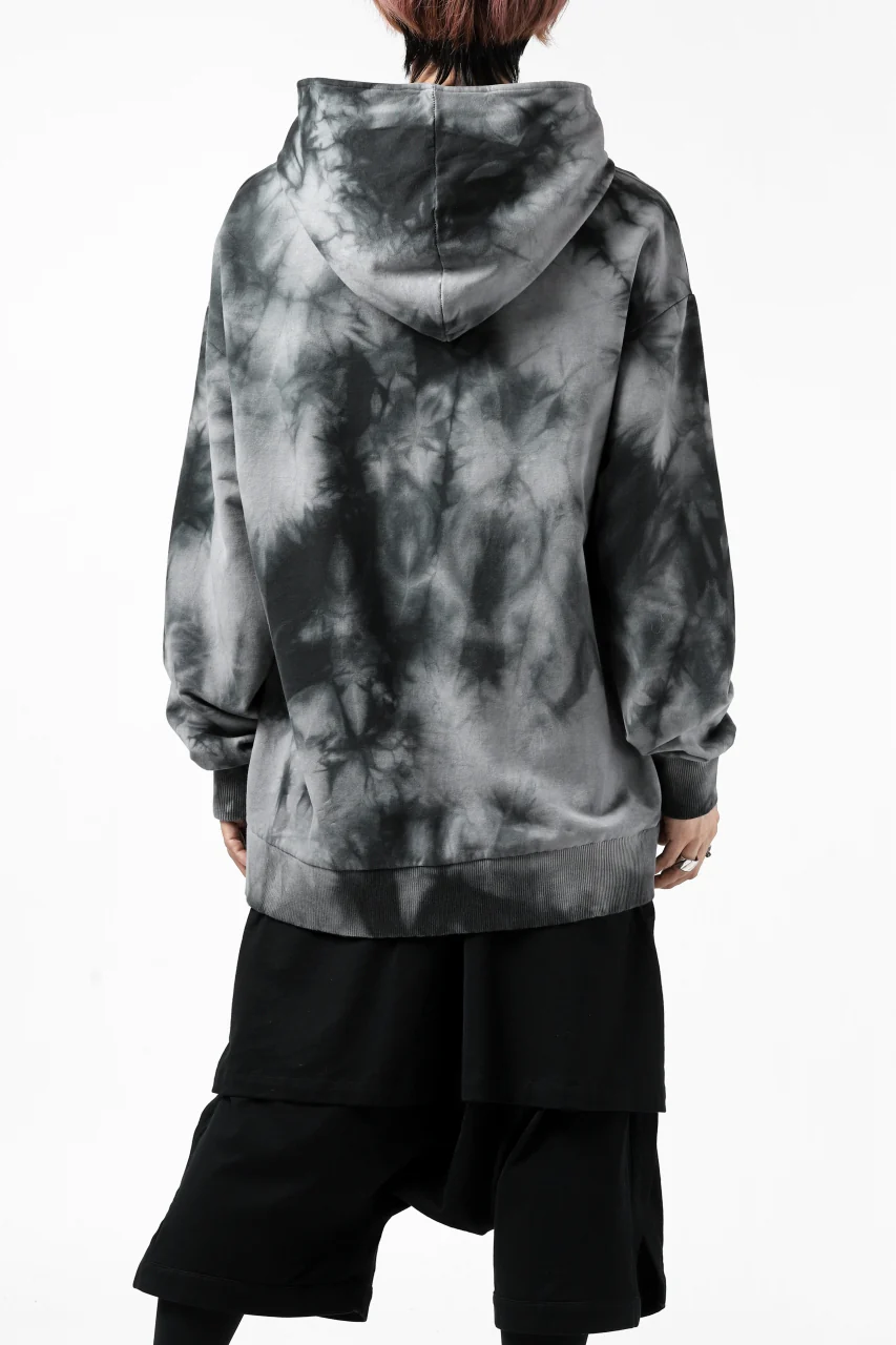 thomkrom DYEING SWEATSHIRT HOODIE / FRENCH TERRY ORGANIC (MARBLE T109) - Image 5