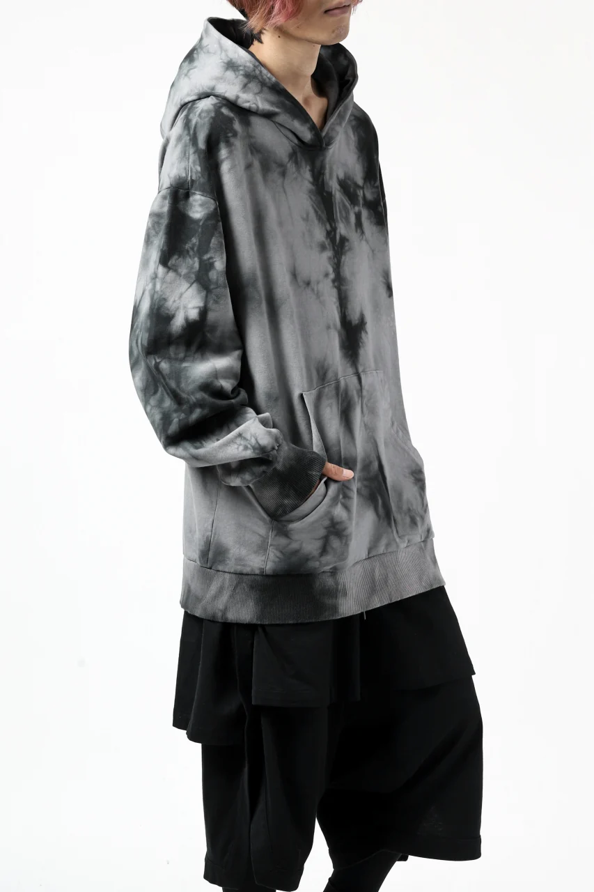 thomkrom DYEING SWEATSHIRT HOODIE / FRENCH TERRY ORGANIC (MARBLE T109) - Image 6