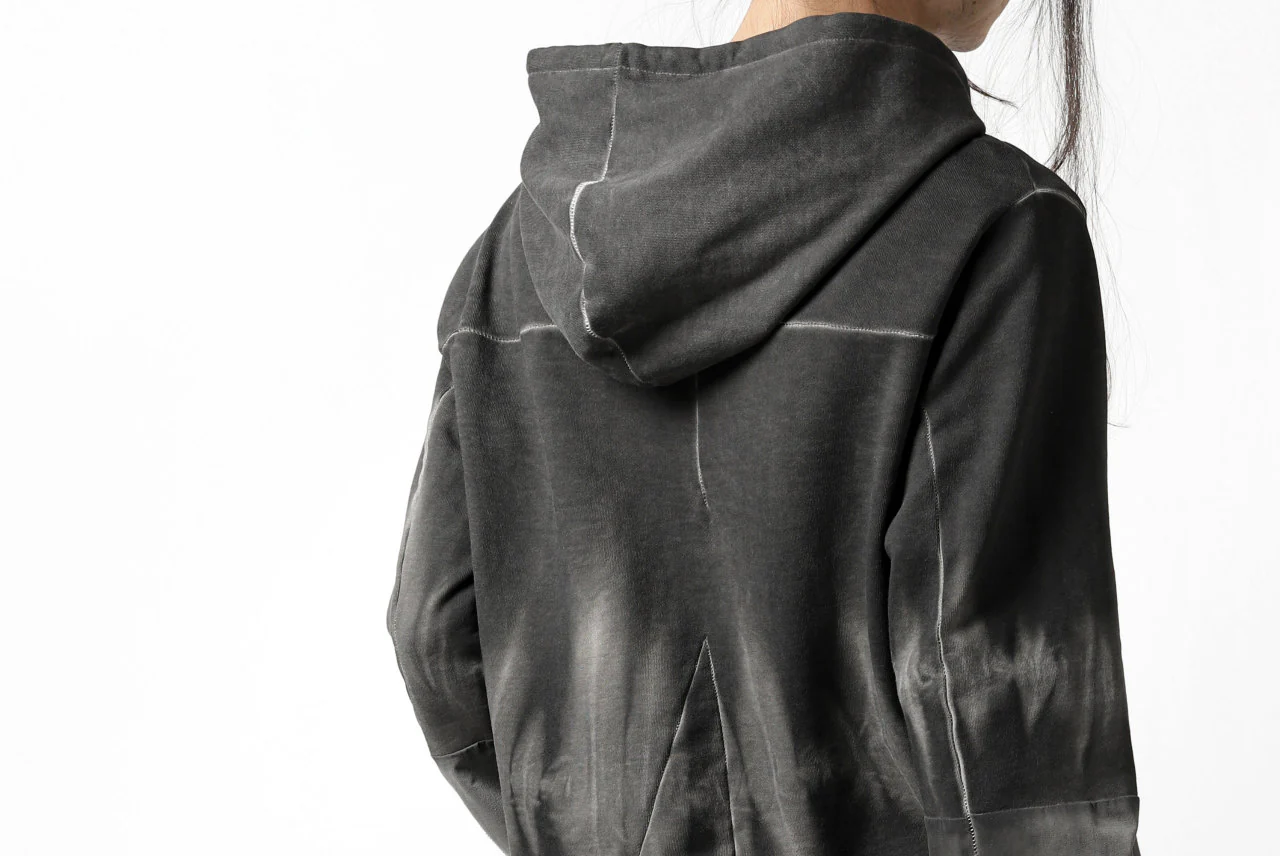 thomkrom DYEING SWITCH PULLOVER HOODIE (COLD DYE BLACK) - Image 21