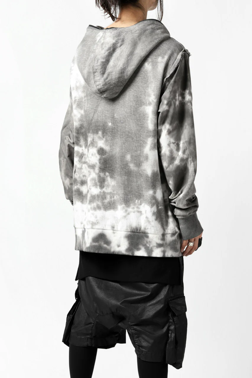 thomkrom DYEING SWITCH ZIPPER HOODIE (MARBLE) - Image 10