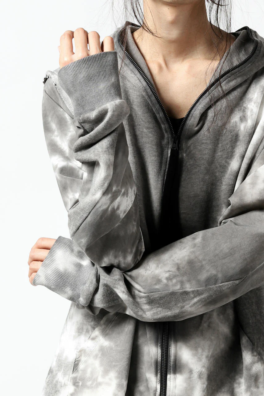 thomkrom DYEING SWITCH ZIPPER HOODIE (MARBLE) - Image 14