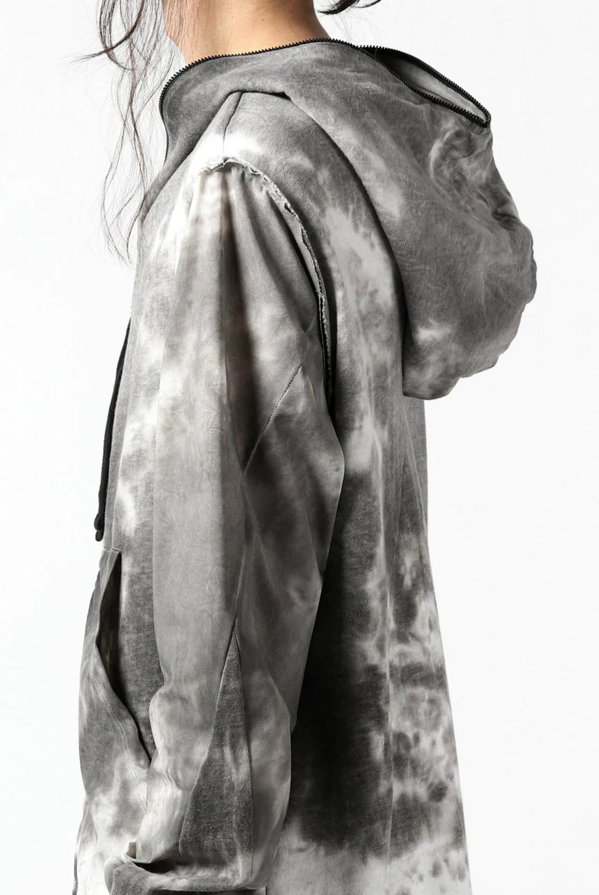 thomkrom DYEING SWITCH ZIPPER HOODIE (MARBLE) - Image 17