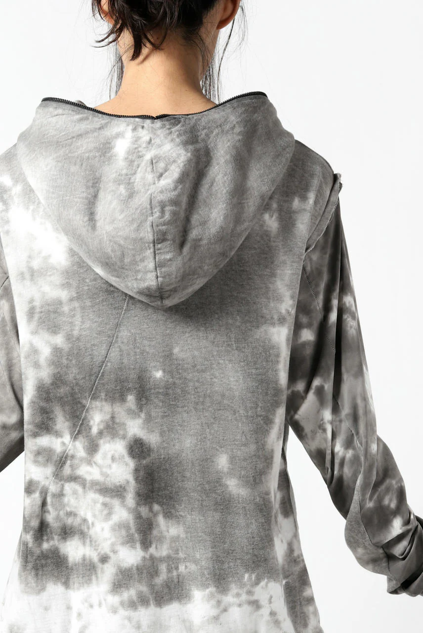 thomkrom DYEING SWITCH ZIPPER HOODIE (MARBLE) - Image 19