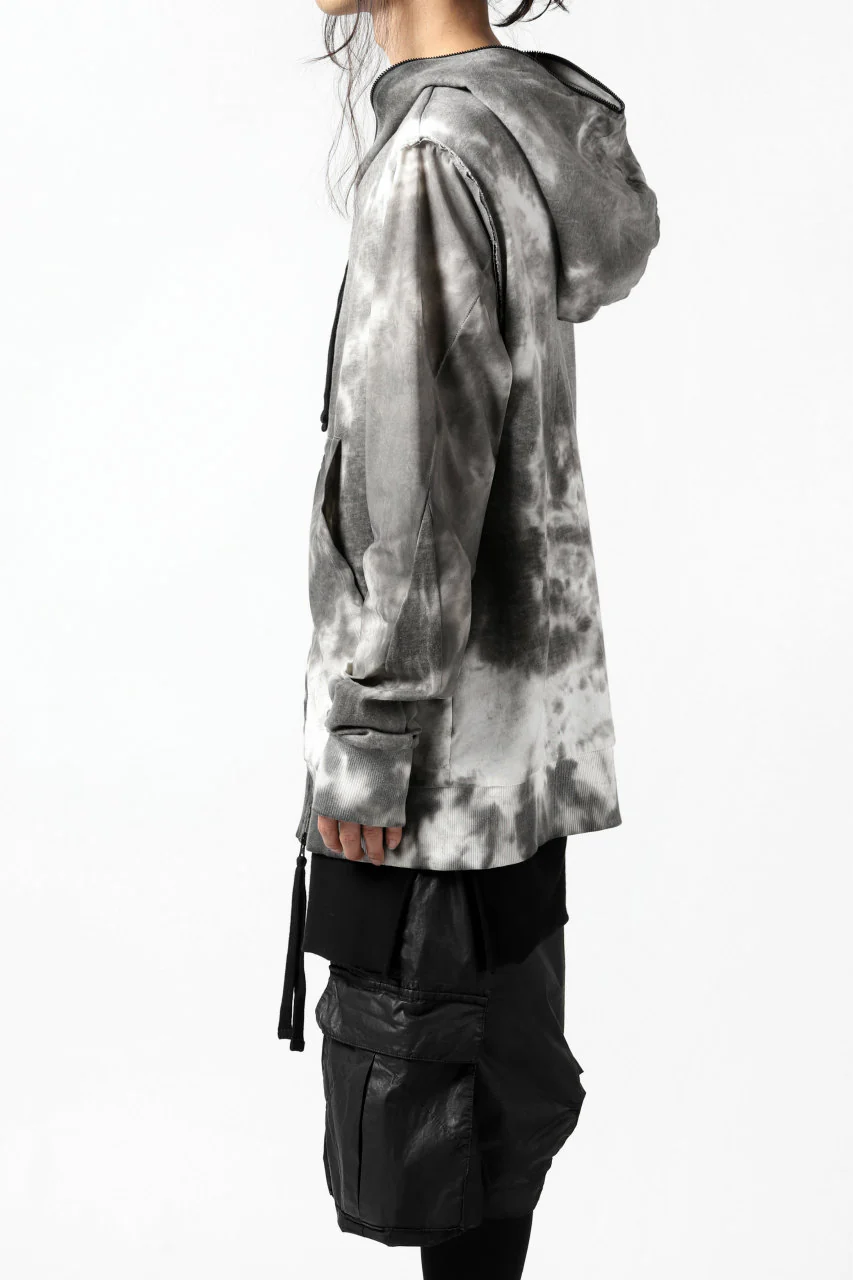 thomkrom DYEING SWITCH ZIPPER HOODIE (MARBLE) - Image 6