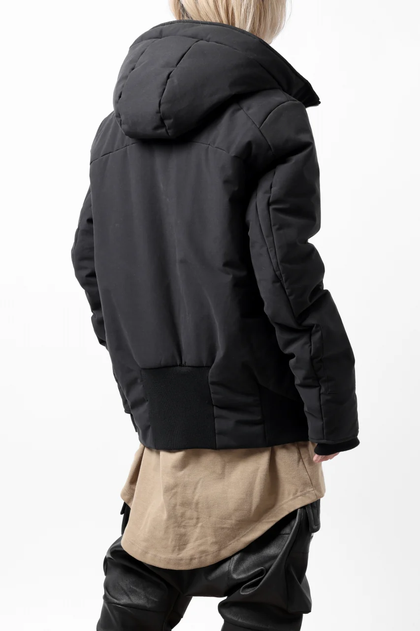 thomkrom HOODIE ZIP JACKET / WARM PADDED (BLACK) - Image 11