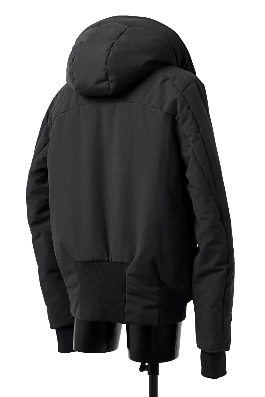 thomkrom HOODIE ZIP JACKET / WARM PADDED (BLACK) - Image 32