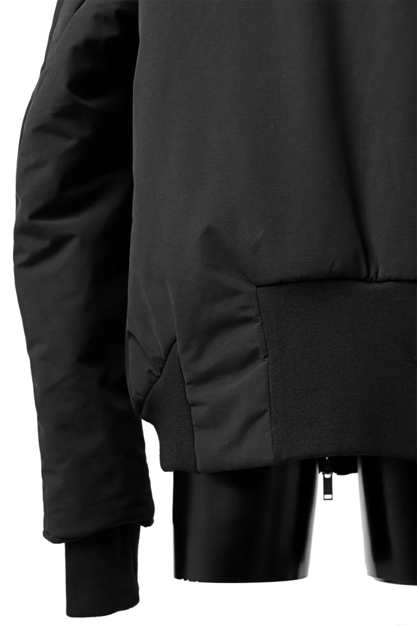 thomkrom HOODIE ZIP JACKET / WARM PADDED (BLACK) - Image 48