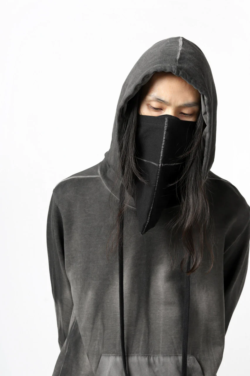 thomkrom JERSEY COVERED MASK / BANDANA (BLACK) - Image 4