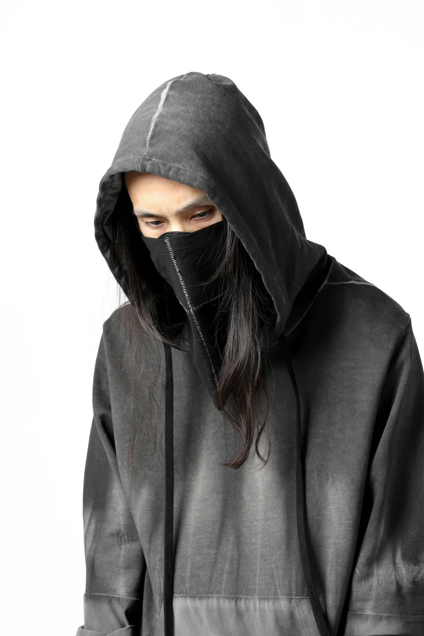 thomkrom JERSEY COVERED MASK / BANDANA (BLACK) - Image 5