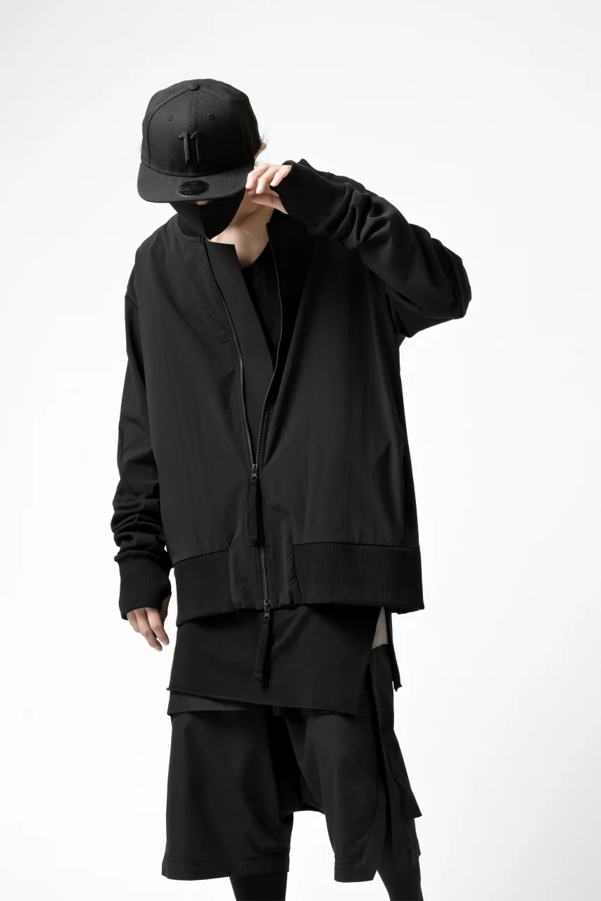 thomkrom MA-1 JACKET / ELASTIC NYLON (BLACK) - Image 27