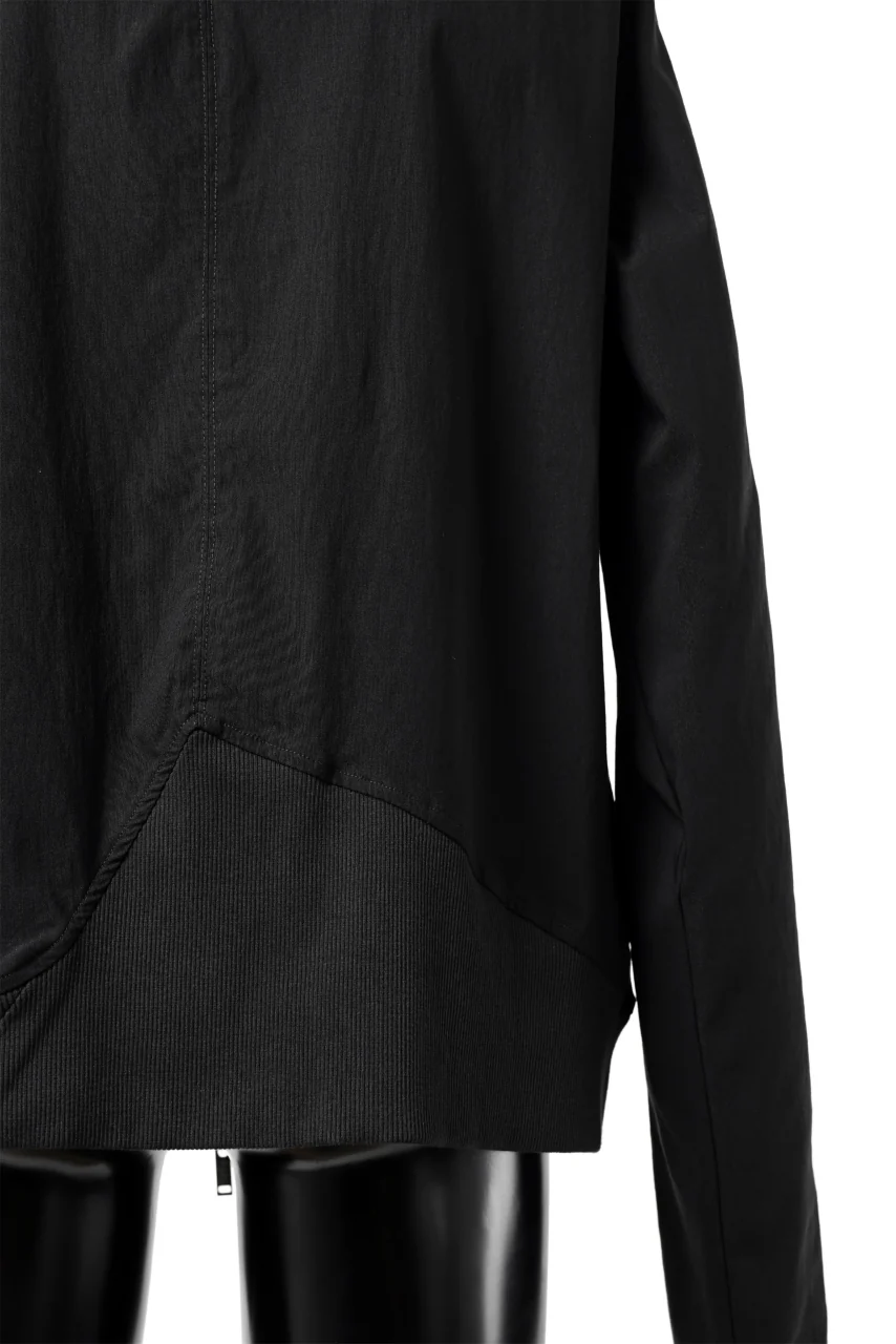 thomkrom MA-1 JACKET / ELASTIC VISCOSE-NYLON (BLACK) - Image 15
