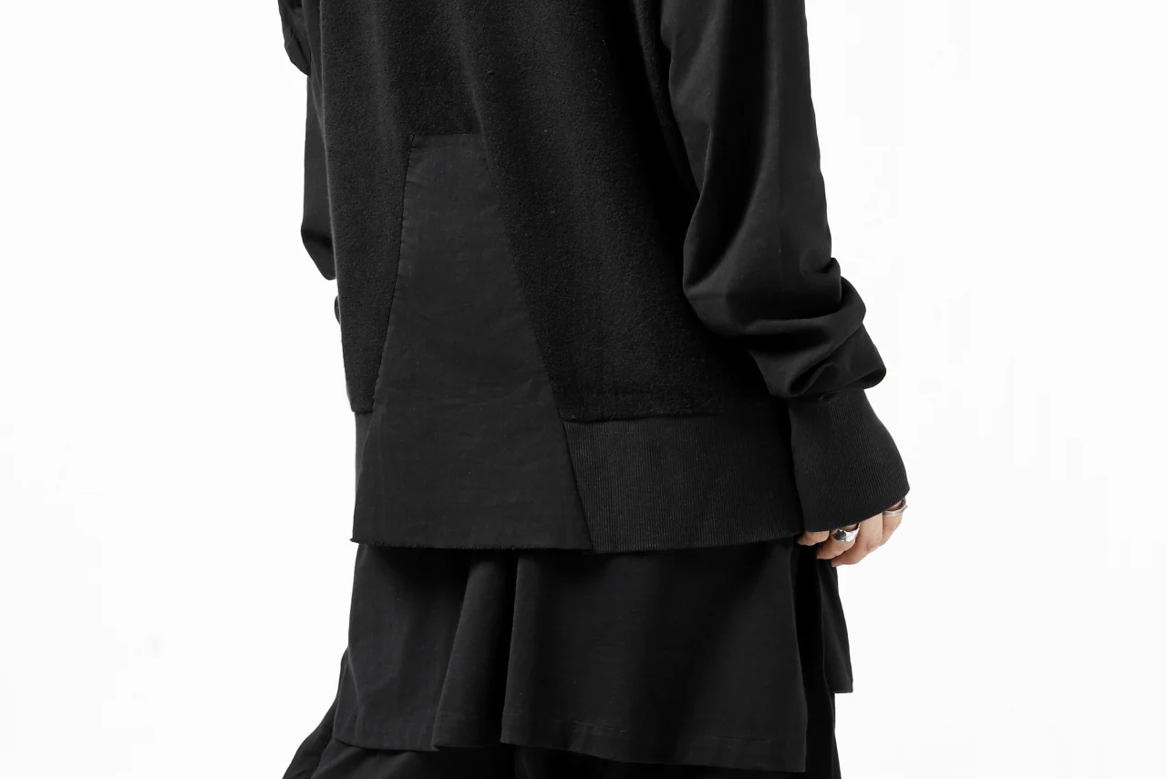 thomkrom MA-1 JACKET / SOFT FROTTEE (BLACK) - Image 31