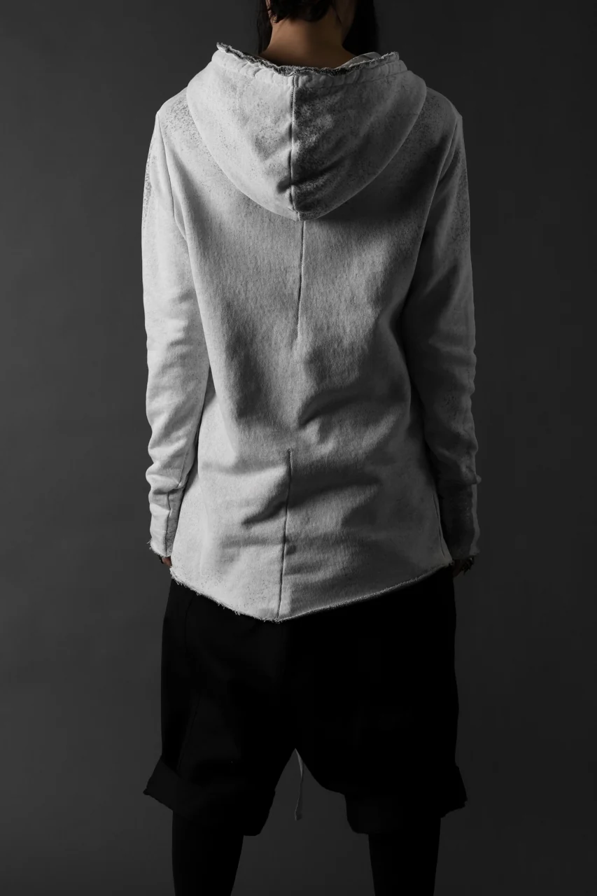 thomkrom PAINT DYED PULL OVER PARKA / OVER LOCKED (OFF WHITE) - Image 16