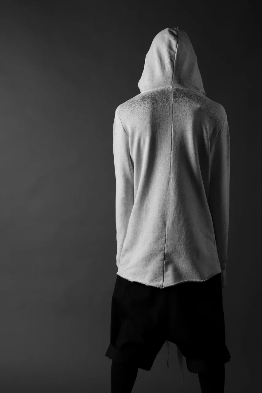 thomkrom PAINT DYED PULL OVER PARKA / OVER LOCKED (OFF WHITE) - Image 18