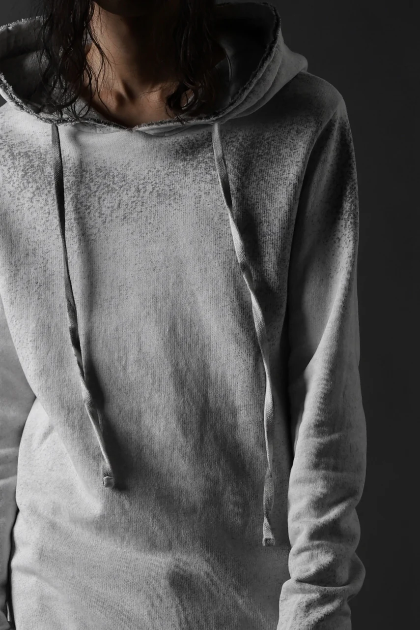 thomkrom PAINT DYED PULL OVER PARKA / OVER LOCKED (OFF WHITE) - Image 22
