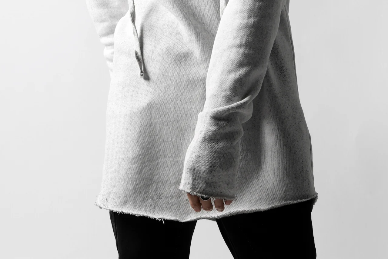 thomkrom PAINT DYED PULL OVER PARKA / OVER LOCKED (OFF WHITE) - Image 27