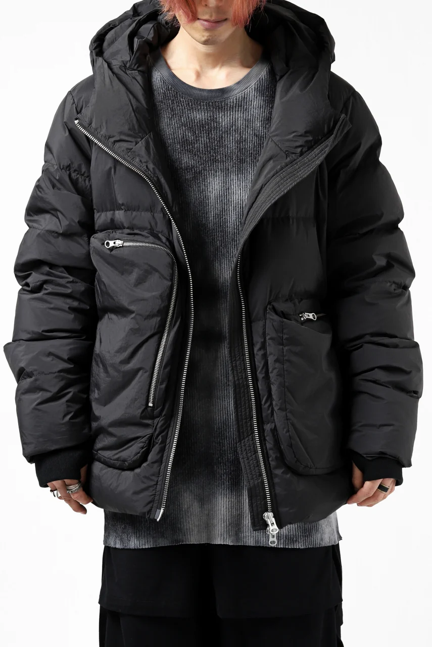 thomkrom RADICAL POCKET DOWN JACKET (BLACK) - Image 2