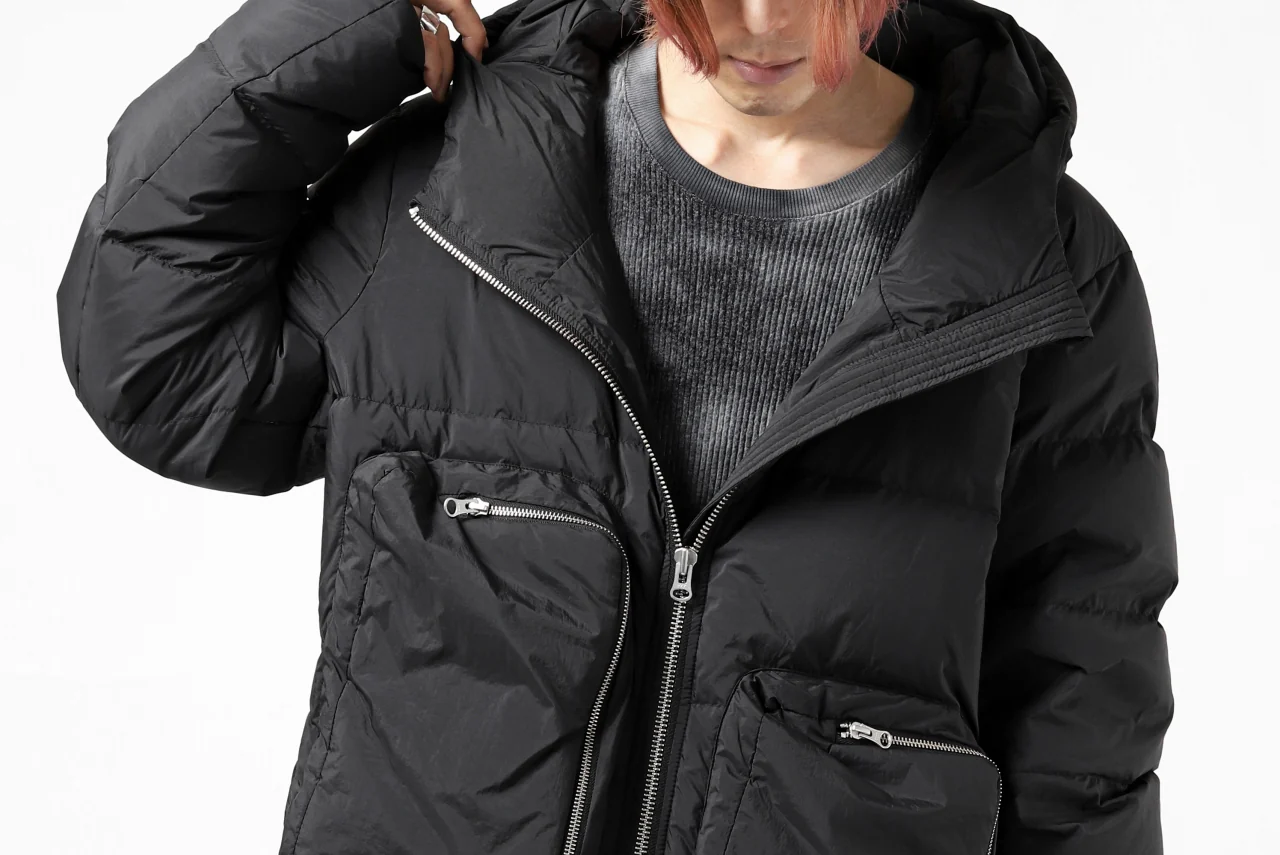thomkrom RADICAL POCKET DOWN JACKET (BLACK) - Image 34
