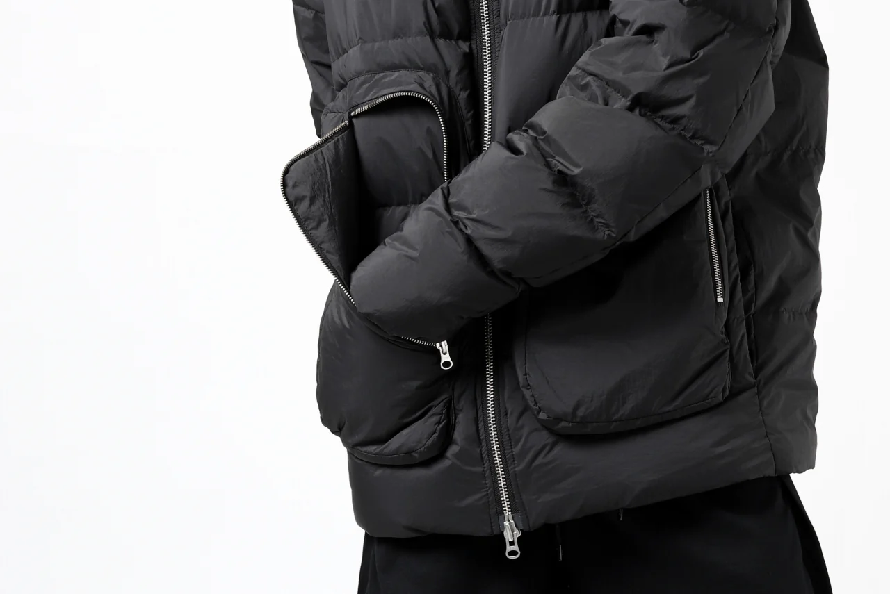 thomkrom RADICAL POCKET DOWN JACKET (BLACK) - Image 35
