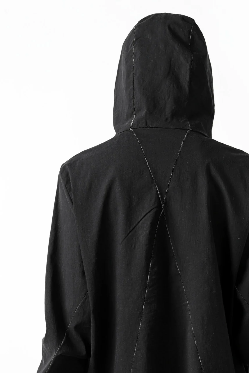 thomkrom RADICAL ZIP-POC HOODED JACKET (BLACK) - Image 24