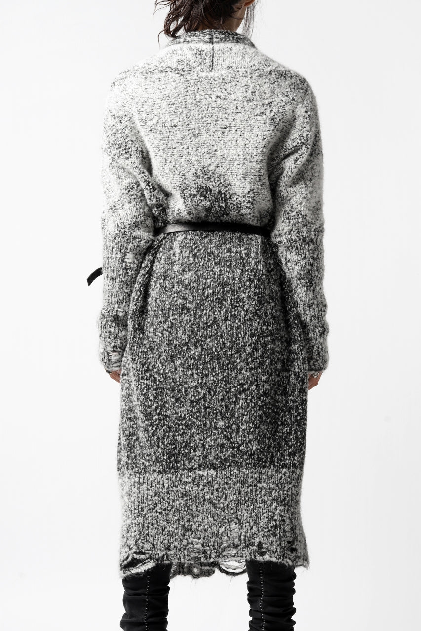 thomkrom RELAX LONG KNIT CARDIGAN/ ALPACA (MELANGE) - Image 17