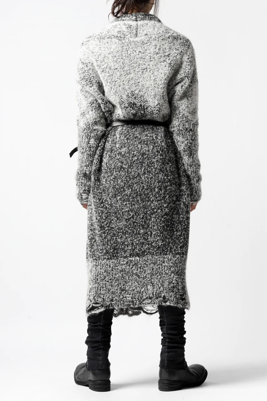 thomkrom RELAX LONG KNIT CARDIGAN/ ALPACA (MELANGE) - Image 26