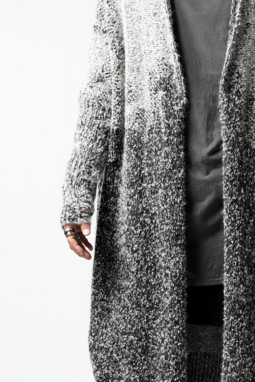 thomkrom RELAX LONG KNIT CARDIGAN/ ALPACA (MELANGE) - Image 33