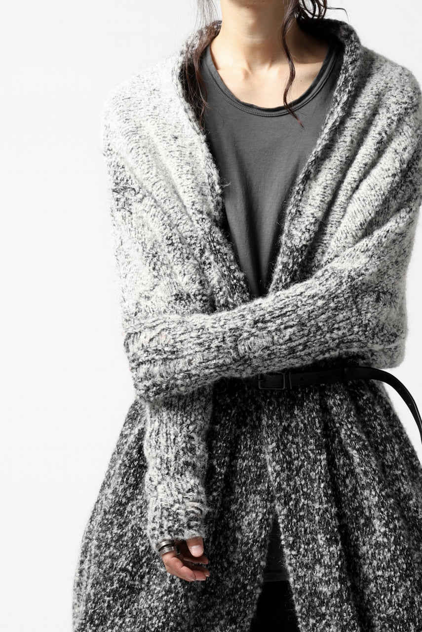 thomkrom RELAX LONG KNIT CARDIGAN/ ALPACA (MELANGE) - Image 38