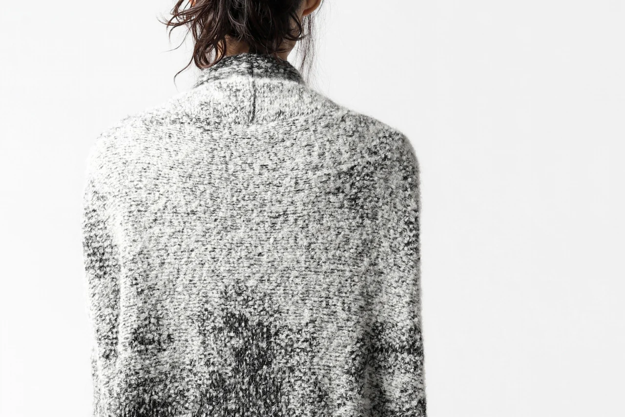 thomkrom RELAX LONG KNIT CARDIGAN/ ALPACA (MELANGE) - Image 41
