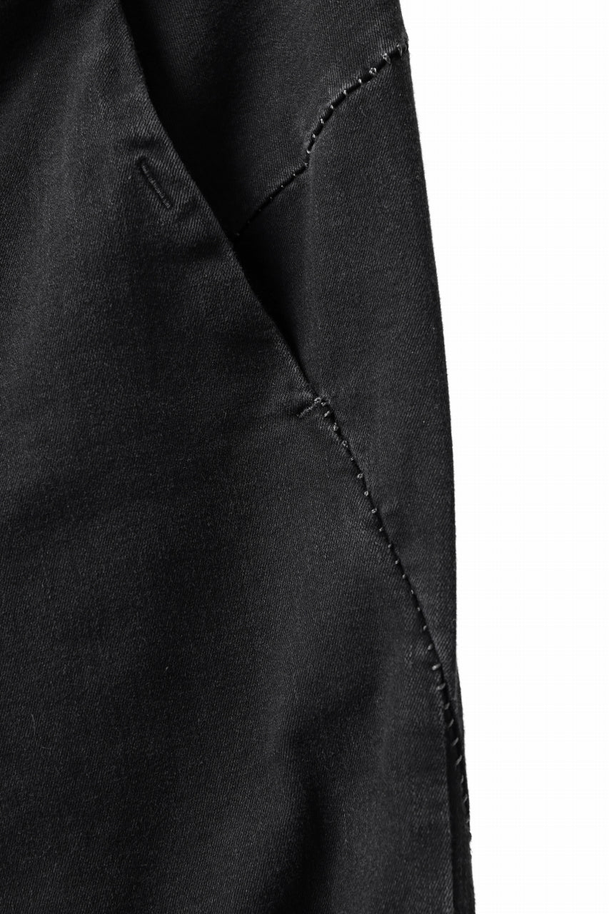 thomkrom SKINNY TROUSERS with SCAR STITCH / STRETCH DENIM (DARK GREY) - Image 22