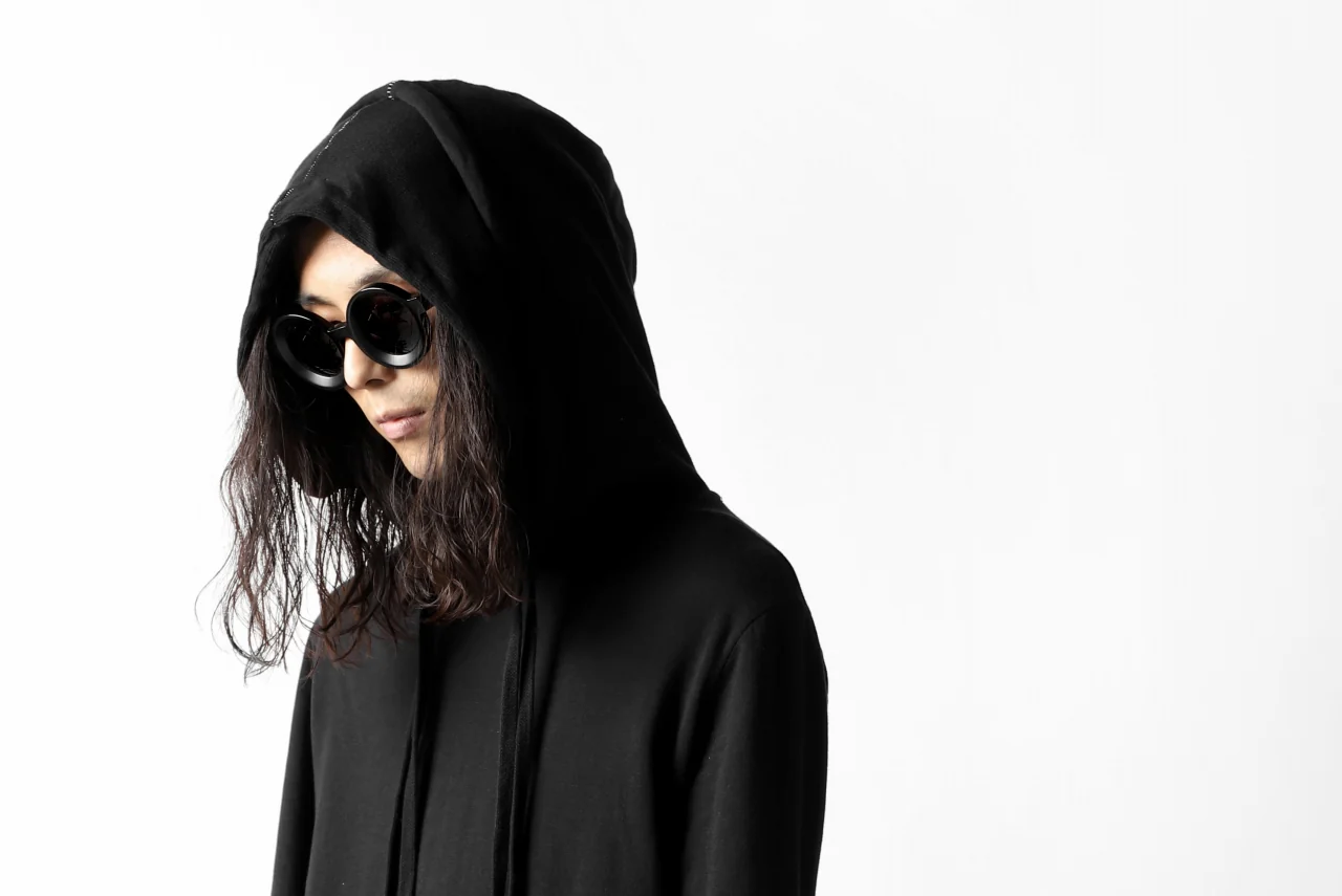 thomkrom DOUBLE HOODIE PULL OVER PARKA / OVER LOCKED (BLACK) - Image 27