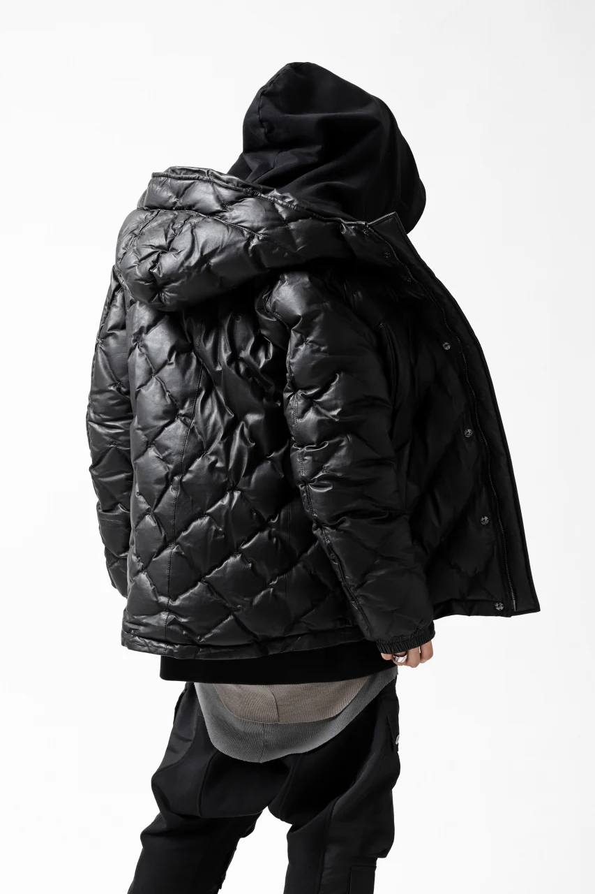 thomkrom SWEATSHIRT HOODIE-DUAL / FRENCH TERRY ORGANIC (BLACK) - Image 15