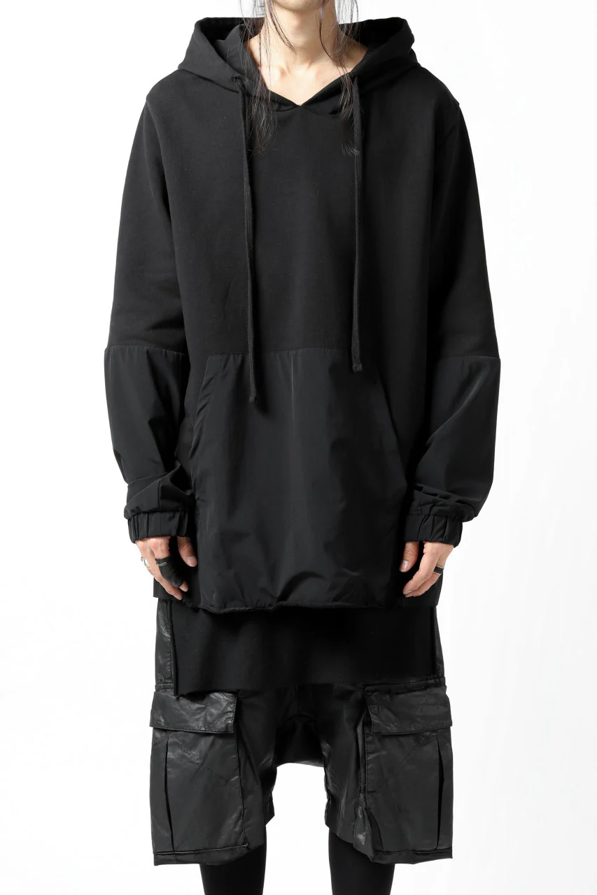thomkrom SWITCH PULLOVER HOODIE (BLACK)