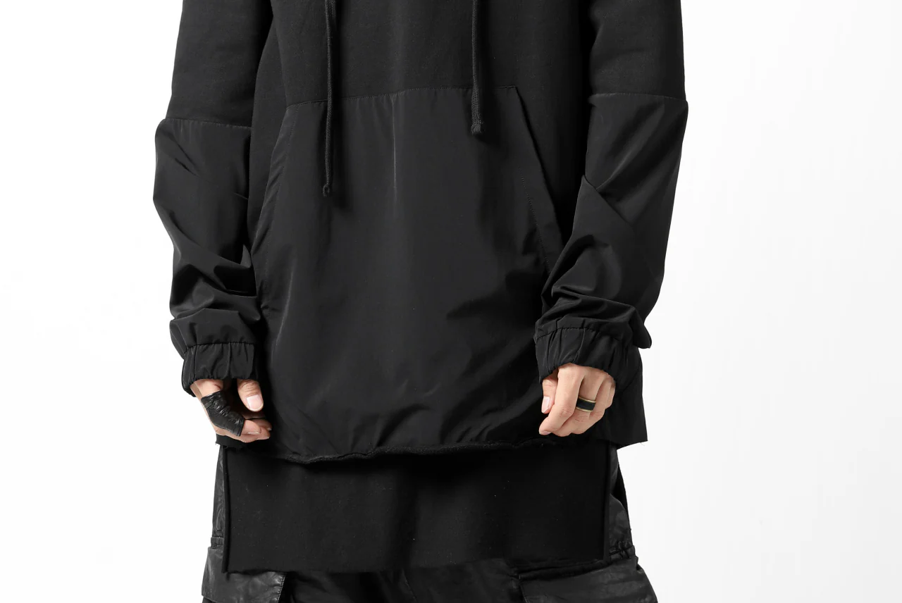 thomkrom SWITCH PULLOVER HOODIE (BLACK) - Image 17