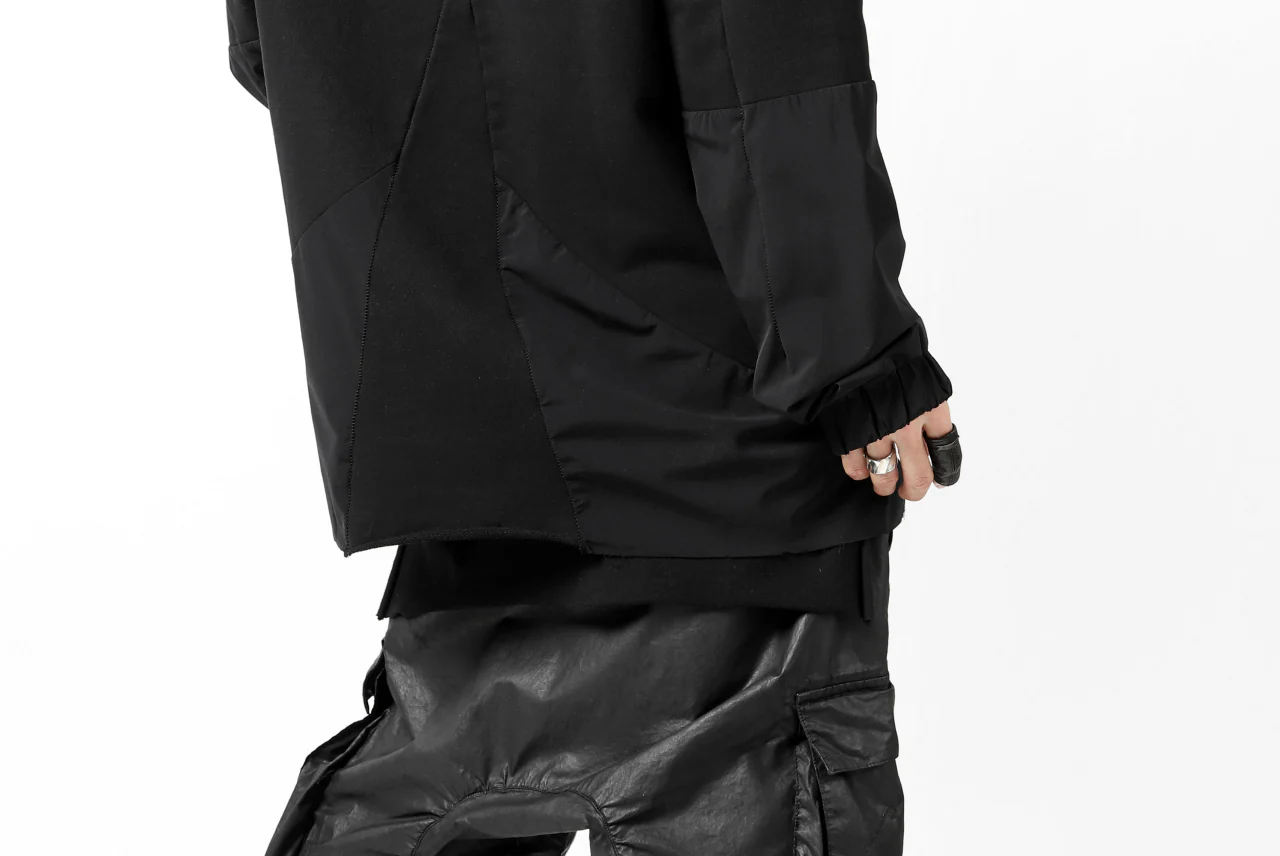 thomkrom SWITCH PULLOVER HOODIE (BLACK) - Image 18