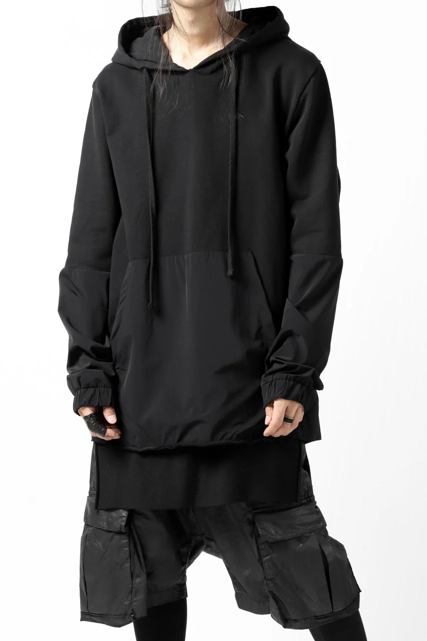 thomkrom SWITCH PULLOVER HOODIE (BLACK) - Image 2