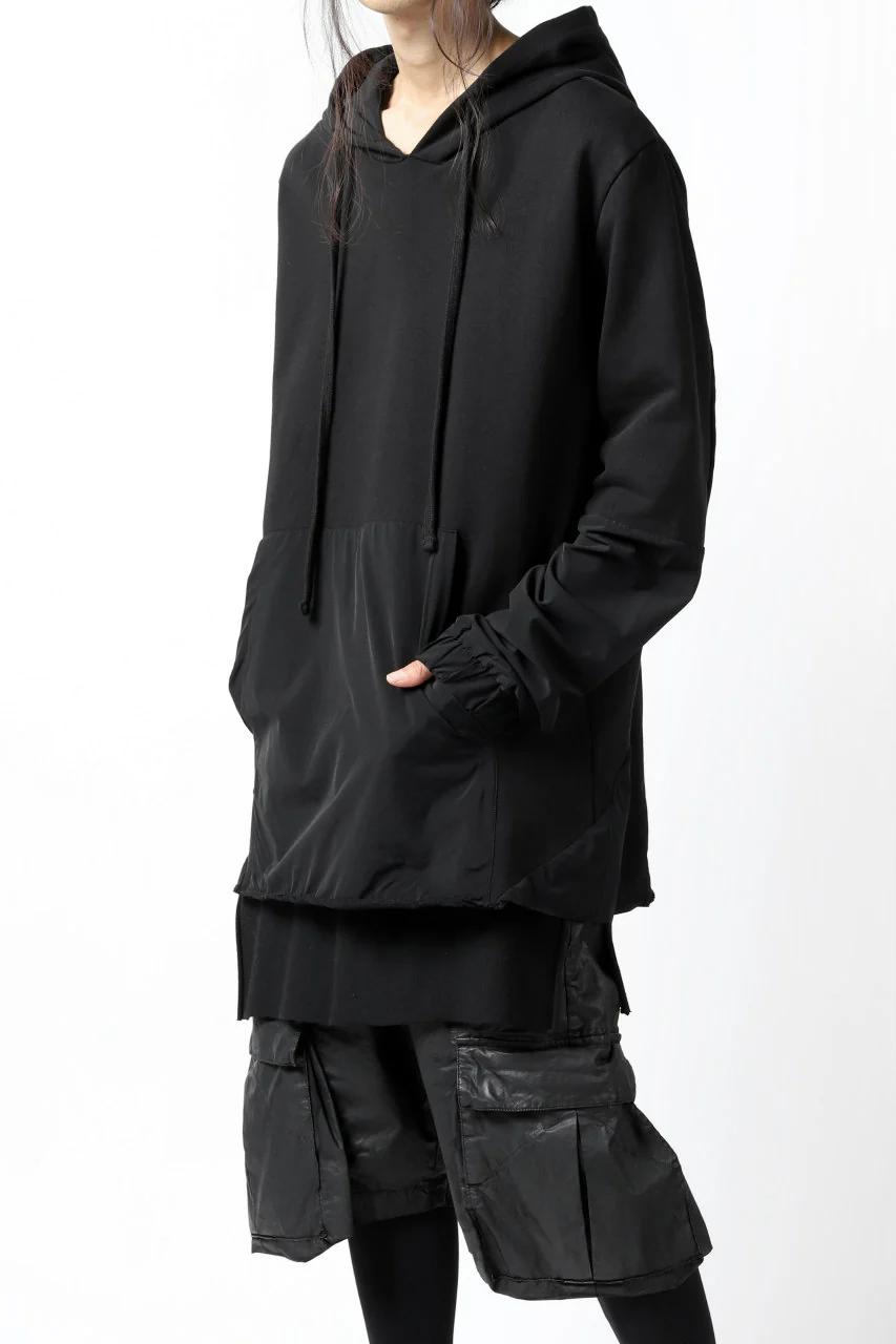 thomkrom SWITCH PULLOVER HOODIE (BLACK) - Image 5