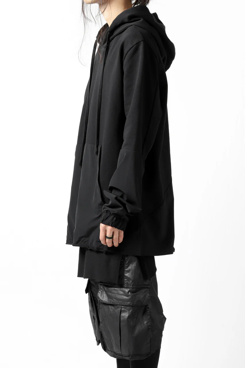 thomkrom SWITCH PULLOVER HOODIE (BLACK) - Image 7