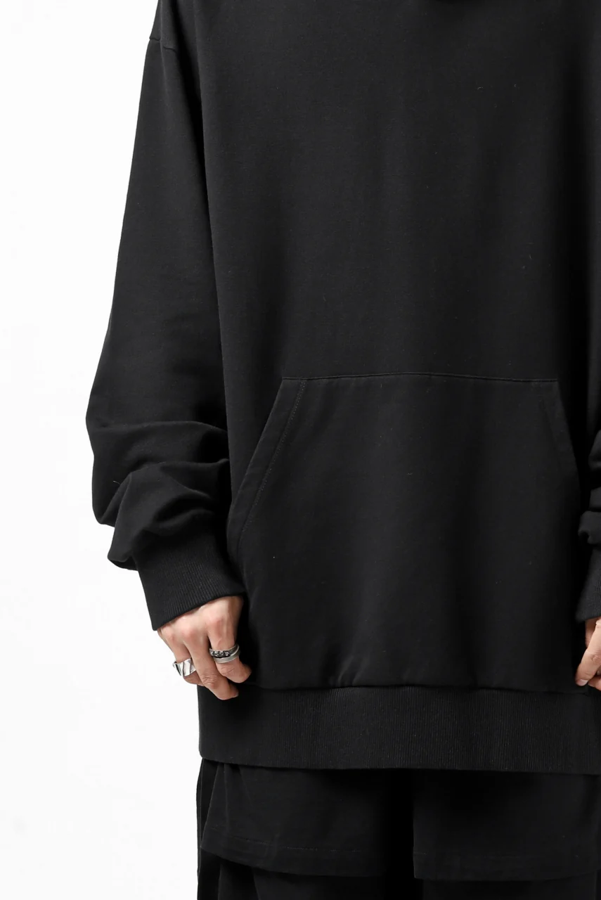 thomkrom SYMBOLIC SWEATSHIRT HOODIE / FRENCH TERRY ORGANIC (BLACK) - Image 12