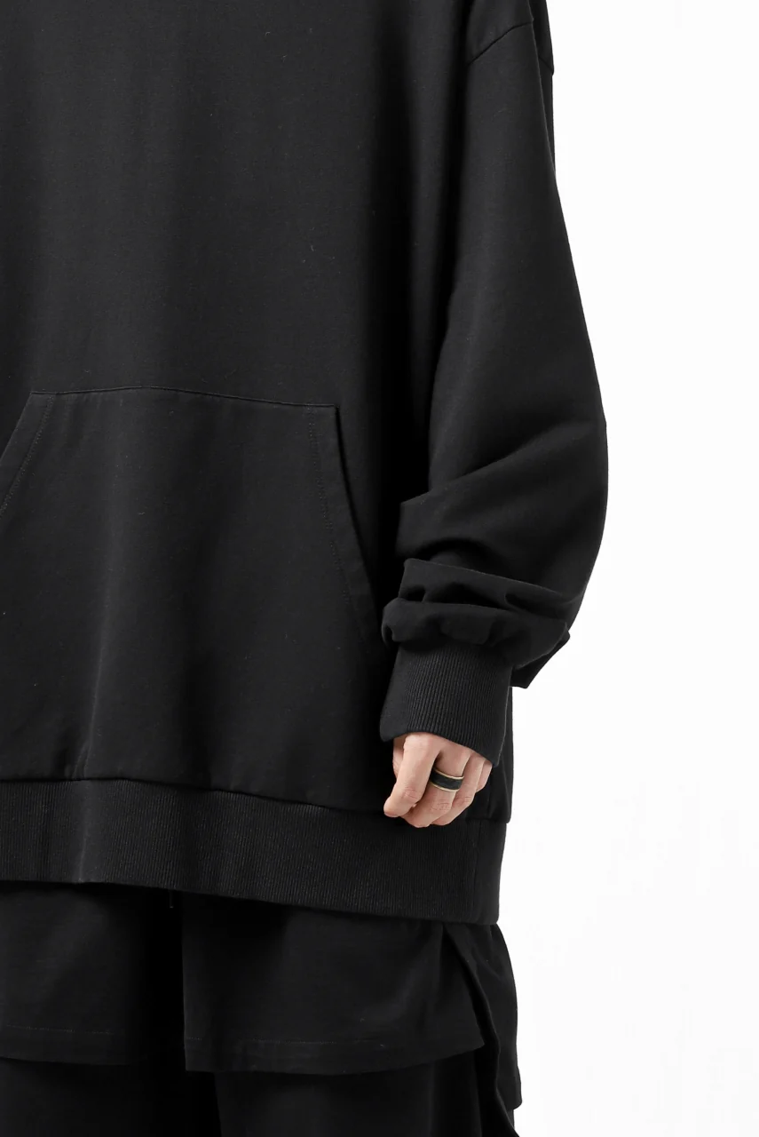 thomkrom SYMBOLIC SWEATSHIRT HOODIE / FRENCH TERRY ORGANIC (BLACK) - Image 13