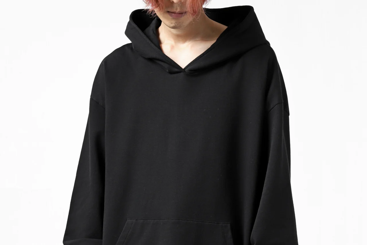 thomkrom SYMBOLIC SWEATSHIRT HOODIE / FRENCH TERRY ORGANIC (BLACK) - Image 16