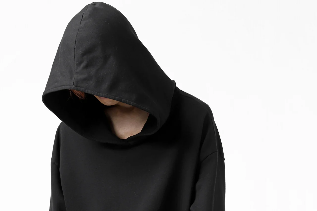 thomkrom SYMBOLIC SWEATSHIRT HOODIE / FRENCH TERRY ORGANIC (BLACK) - Image 17