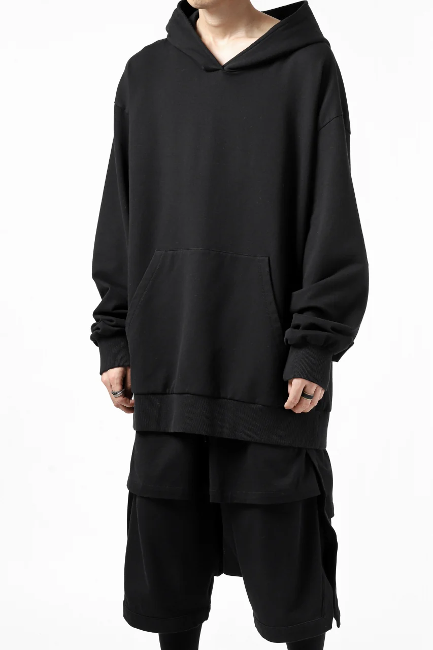 thomkrom SYMBOLIC SWEATSHIRT HOODIE / FRENCH TERRY ORGANIC (BLACK) - Image 3