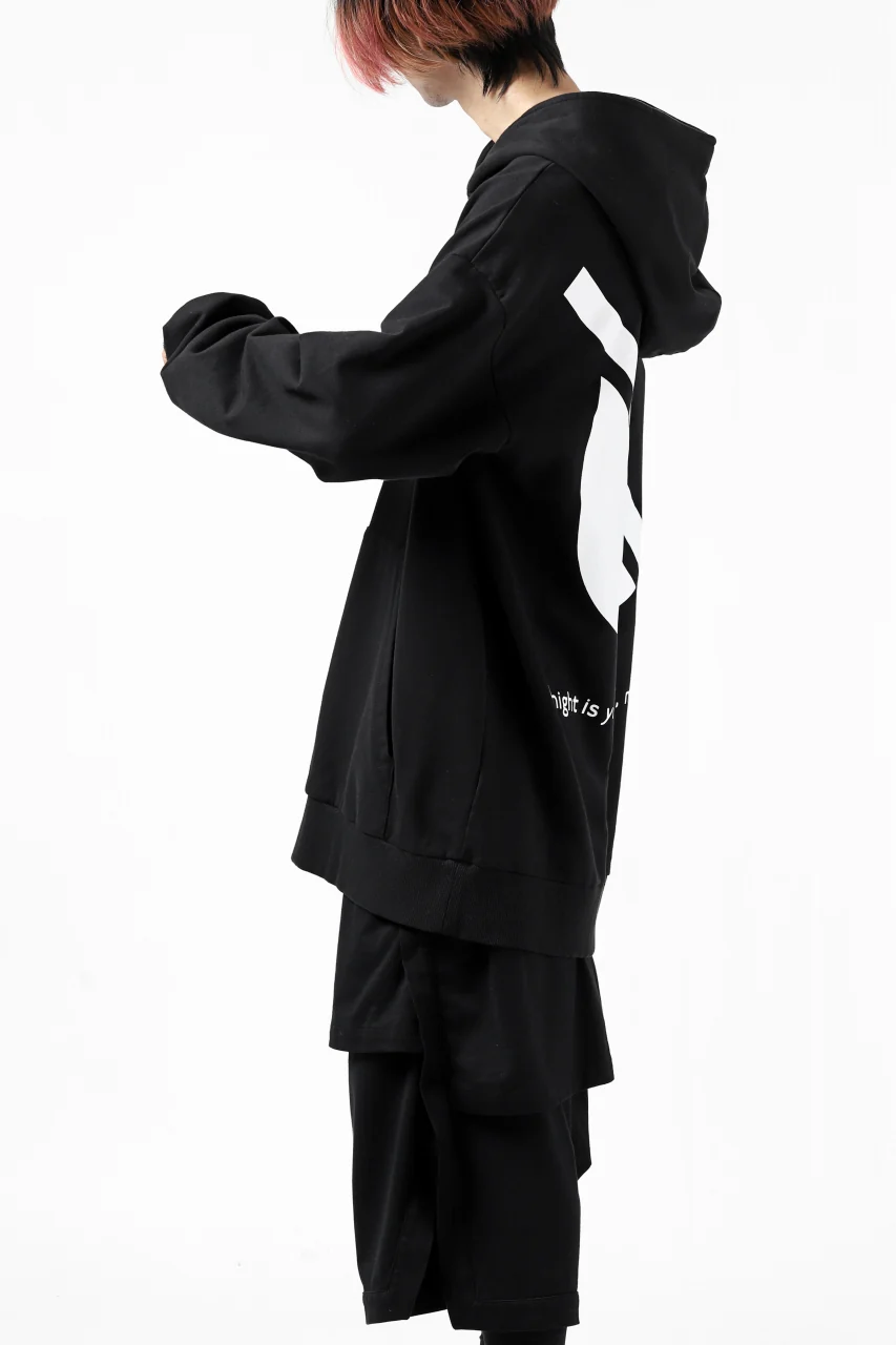 thomkrom SYMBOLIC SWEATSHIRT HOODIE / FRENCH TERRY ORGANIC (BLACK) - Image 5