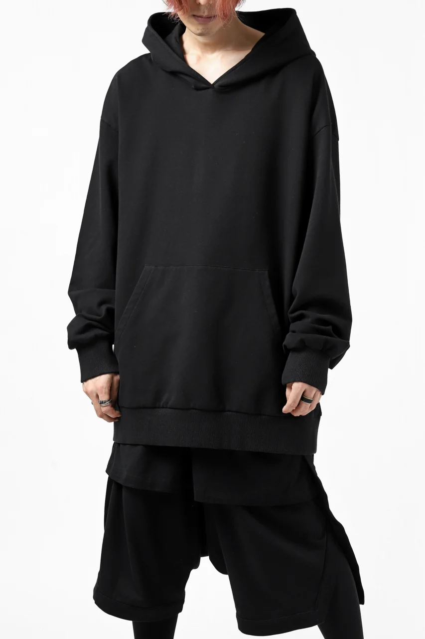 thomkrom SYMBOLIC SWEATSHIRT HOODIE / FRENCH TERRY ORGANIC (BLACK) - Image 6