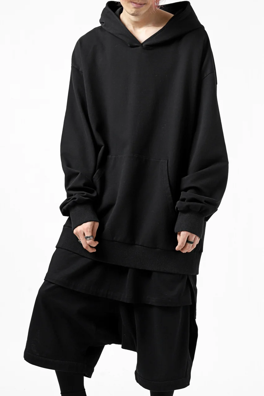 thomkrom SYMBOLIC SWEATSHIRT HOODIE / FRENCH TERRY ORGANIC (BLACK) - Image 7