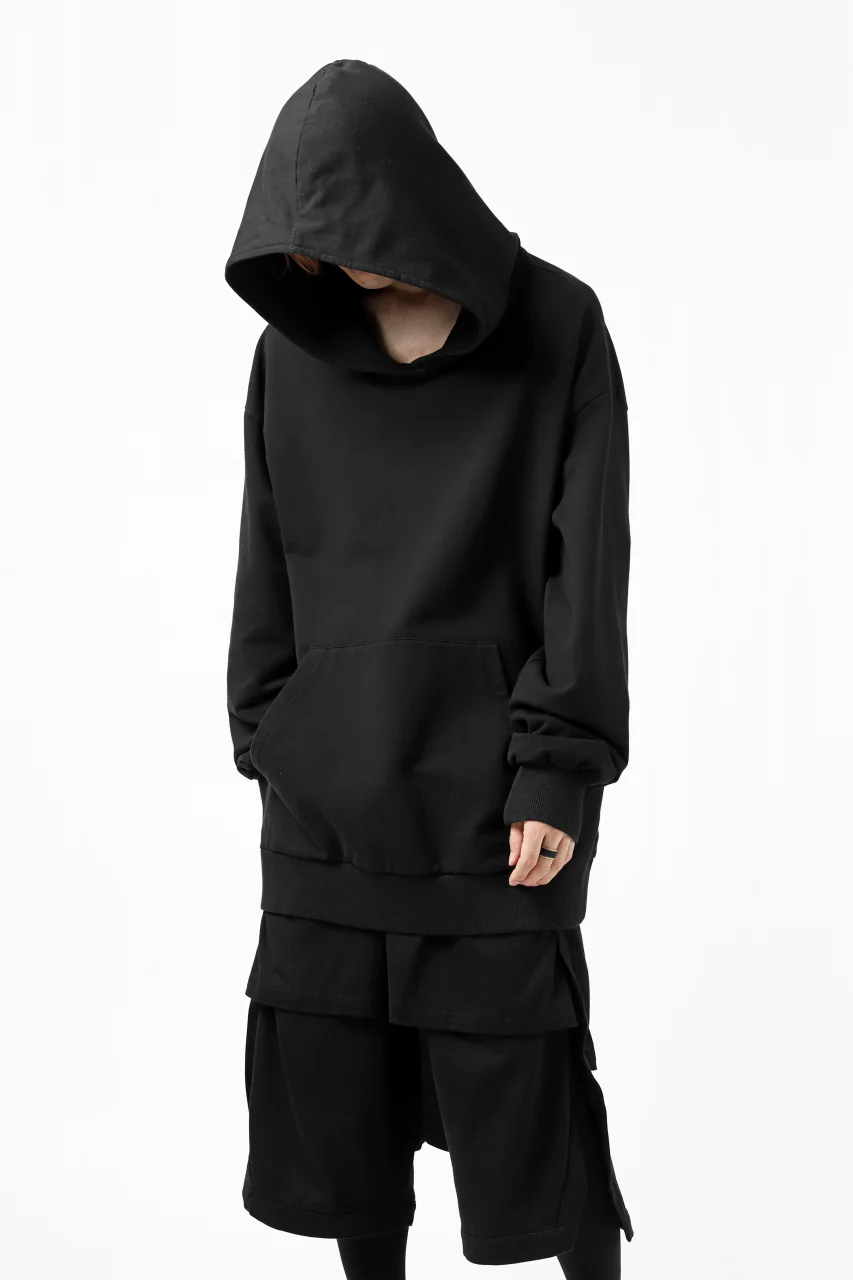thomkrom SYMBOLIC SWEATSHIRT HOODIE / FRENCH TERRY ORGANIC (BLACK) - Image 9